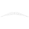Ekena Millwork Pitch Carrillo Architectural Grade PVC Gable Pediment, 72"W x 15"H x 1"P (5/12) GPP072X015X100CRL - alternate 4